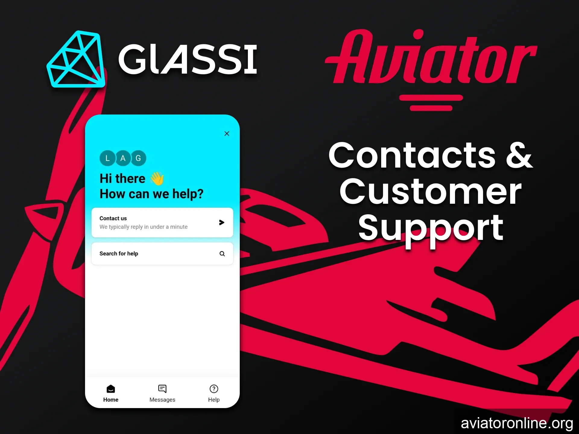 We will tell you about ways to contact the Glassi Casino team for Aviator.