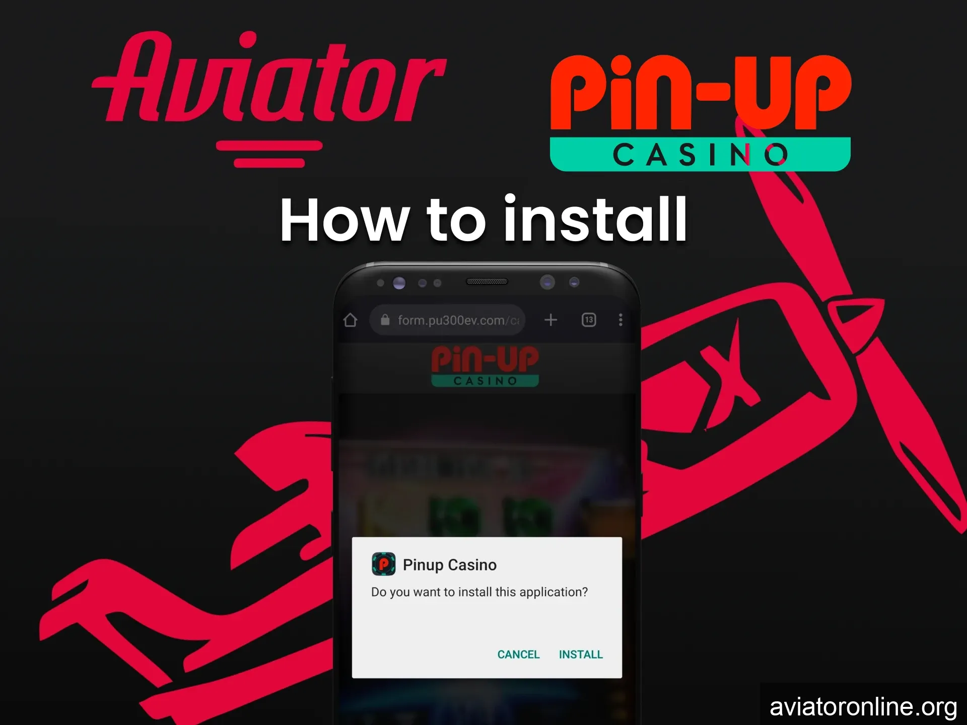 Downloading and installing the Pin Up app for playing Aviator is very easy.