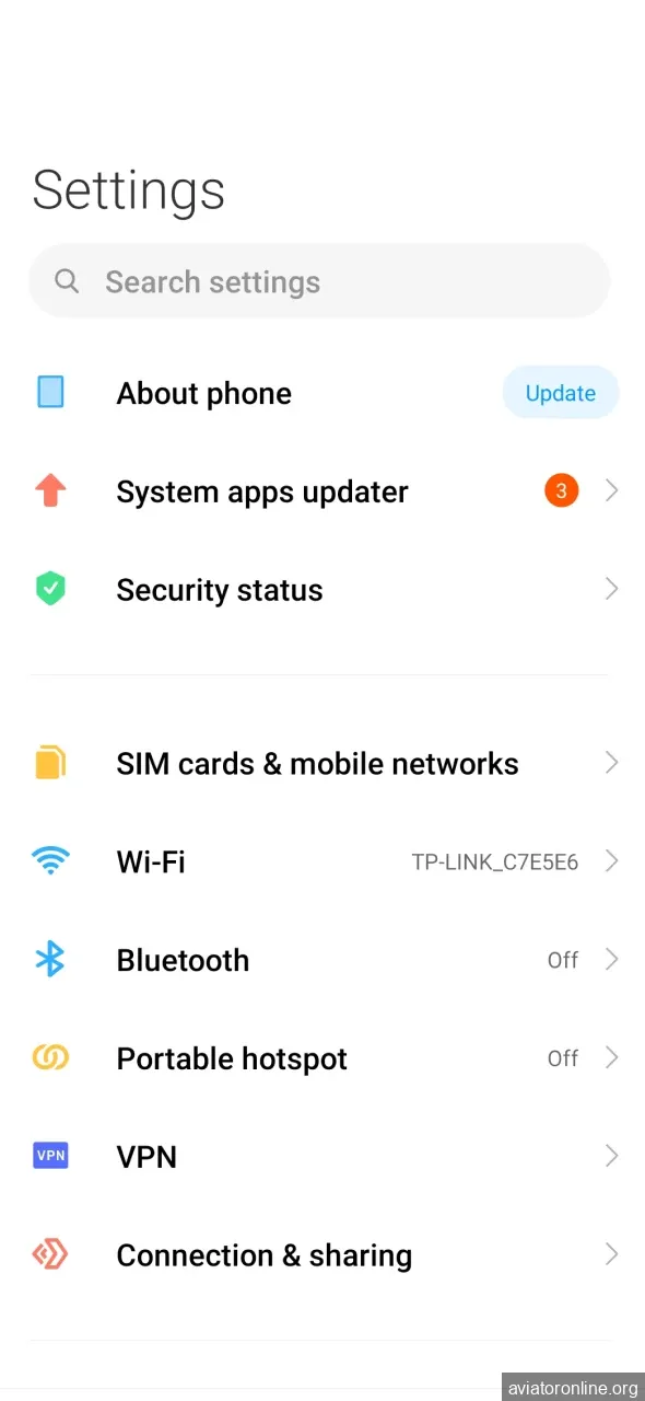 Visit your phone settings to download the WinWin app for Android.